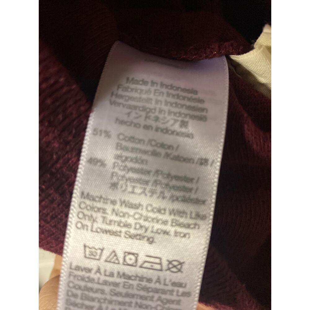 Madewell Women's (Re)Source Plush Sleeve Top Size Medium - Picture 7 of 9